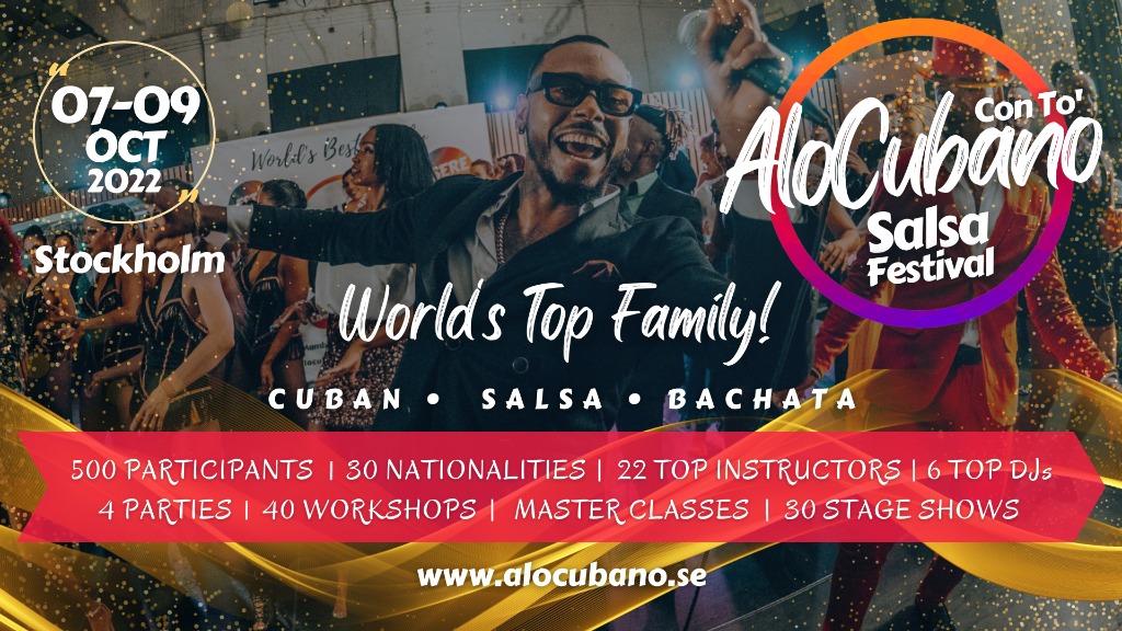 12th Alocubano Salsa Festival 2022 Stockholm