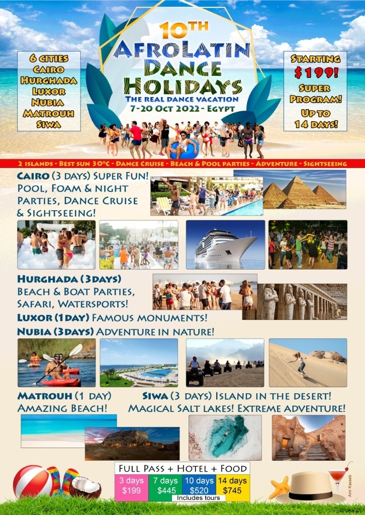 10th AfroLatin Dance Holidays - Egypt