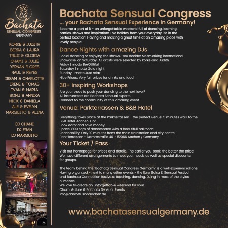 Bachata Sensual Congress Germany