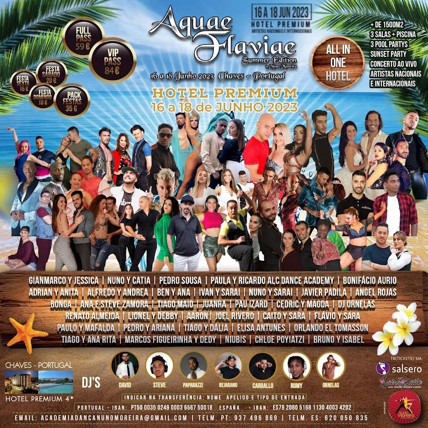 AQUAE FLAVIAE FESTIVAL SUMMER EDITION BY NUNO MOREIRA