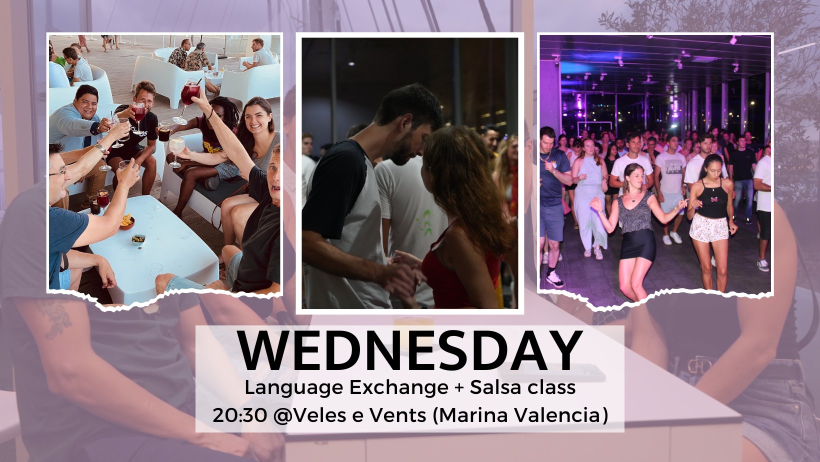 Wednesday Language Exchange + Salsa Class