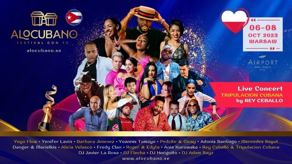 AloCubano Festival 2023 • CUBAN Fever & Latin Craze • Live CONCERT Tripulacion Cubana