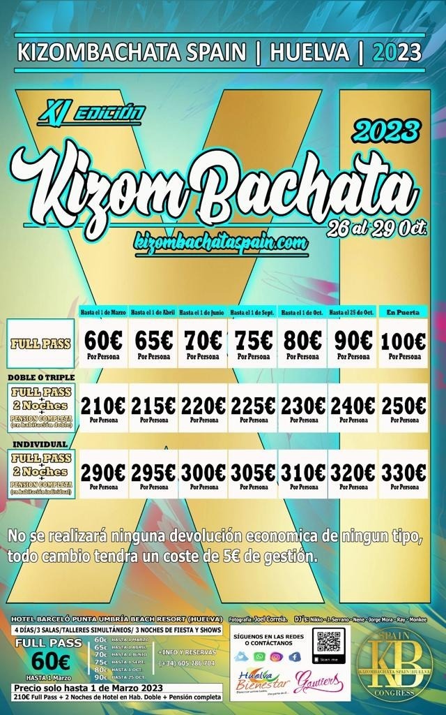 XI KIZOMBACHATA SPAIN HUELVA 2023