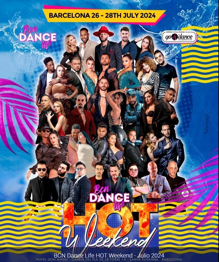 BCN Dance Life HOT Weekend - Julio 2024