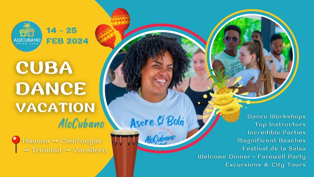 AloCubano Cuba Salsa Tour 2024 DANCE VACATION
