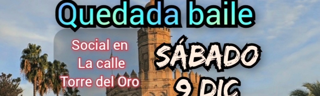 Quedada baile social en la calle Torre del Oro 