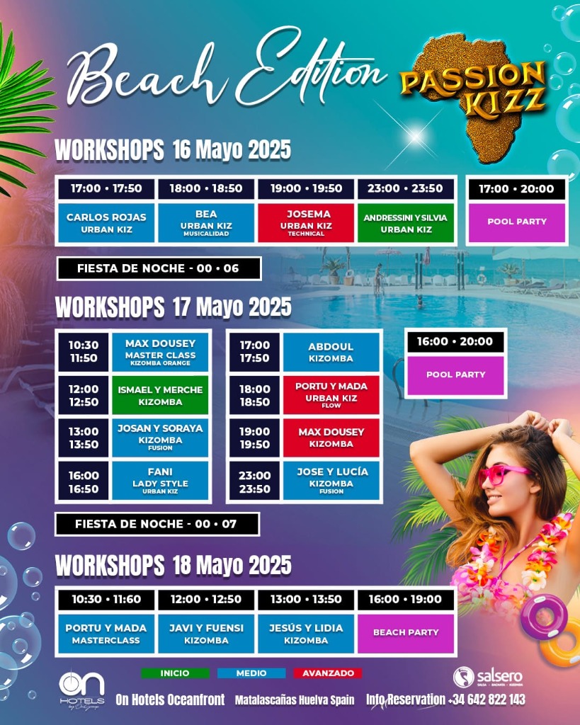 PASSION KIZZ BEACH EDICIÓN