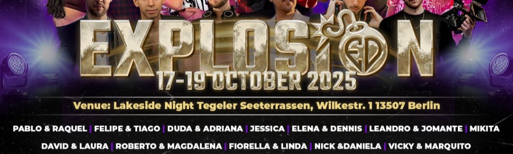 EXPLOSION Berlin Bachata Festival 2025 3 Edition