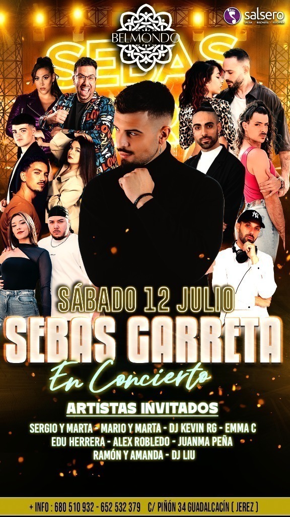 SEBAS GARRETA EN CONCIERTO