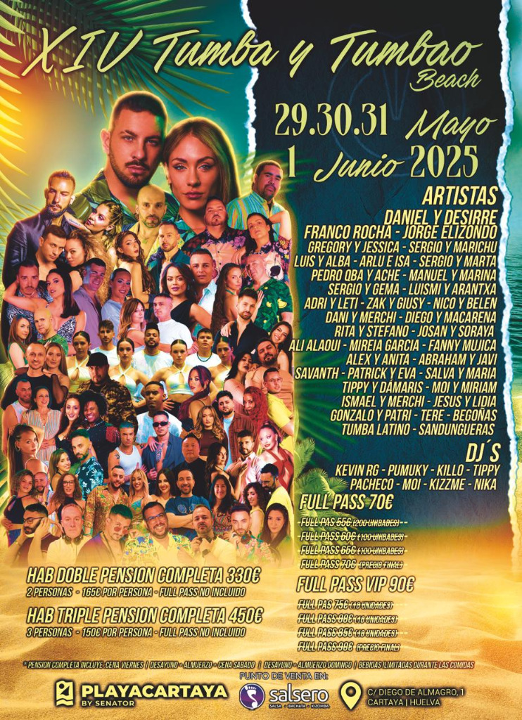XIV TUMBA Y TUMBAO beach 2025