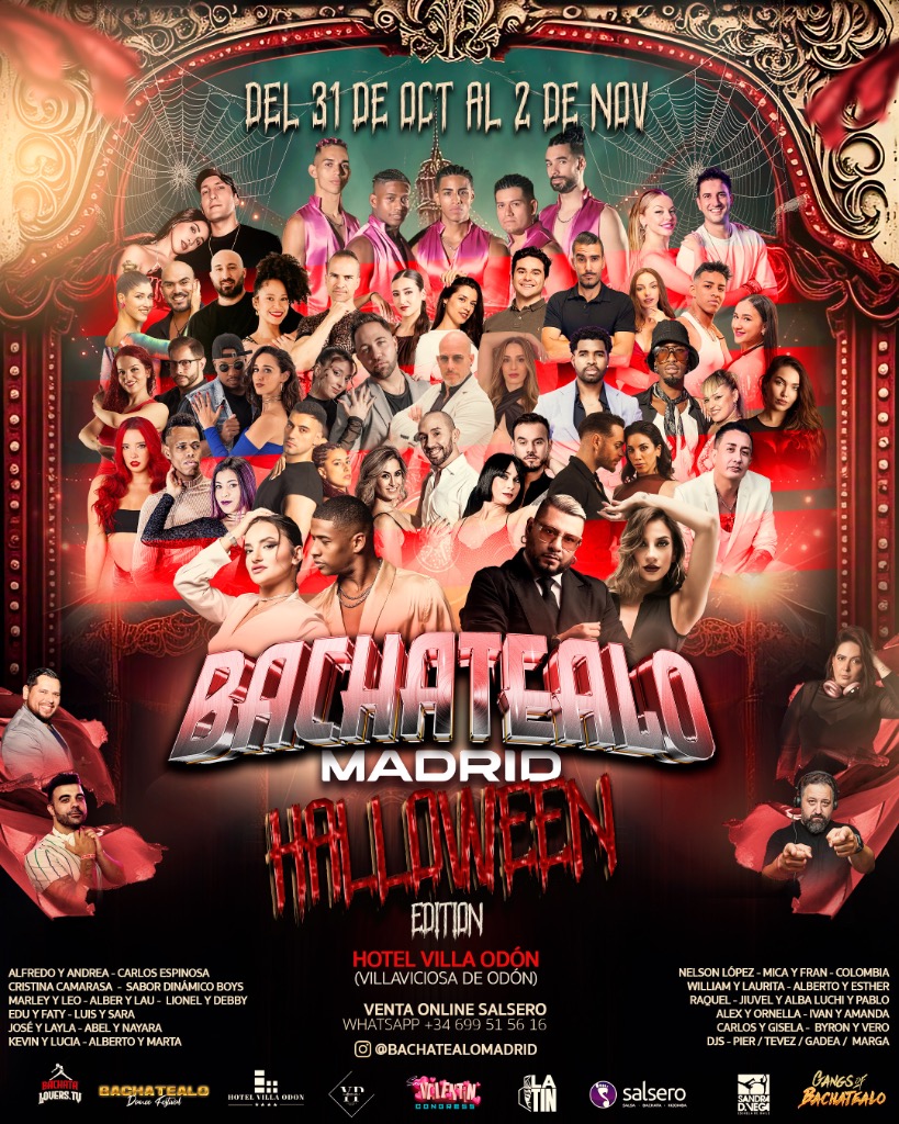 BACHATEALO MADRID HALLOWEEN EDITION 