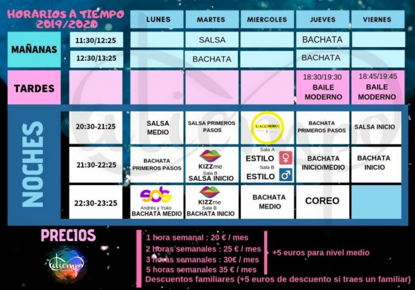 A tiempo