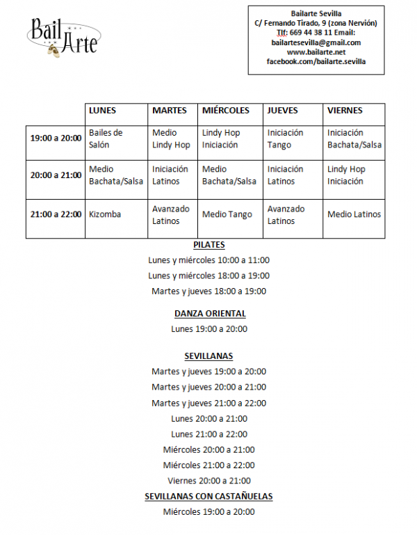 Bailarte Sevilla