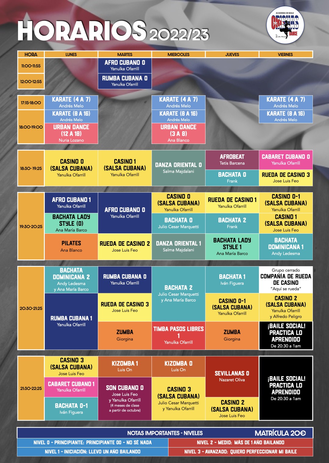 Academia de Baile Orishas Dance