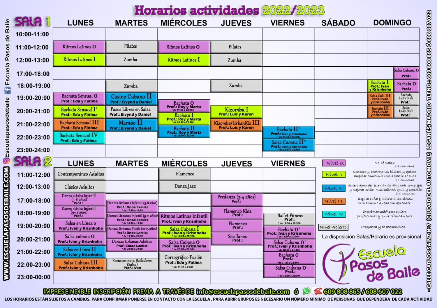 Escuela Pasos de Baile