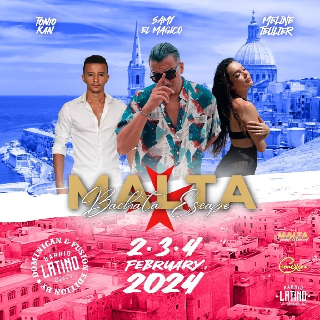 Malta Bachata Escape 2024: Dominican & Fusion Edition